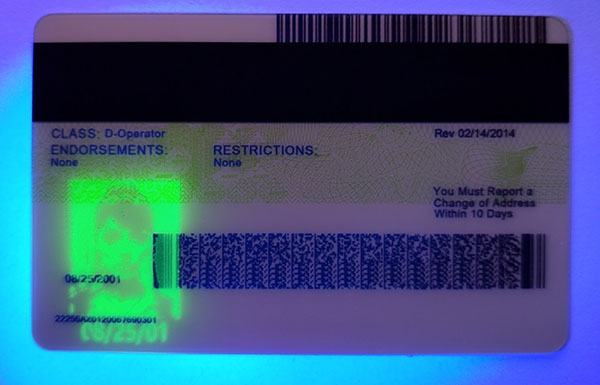 Arizona Fake id front side