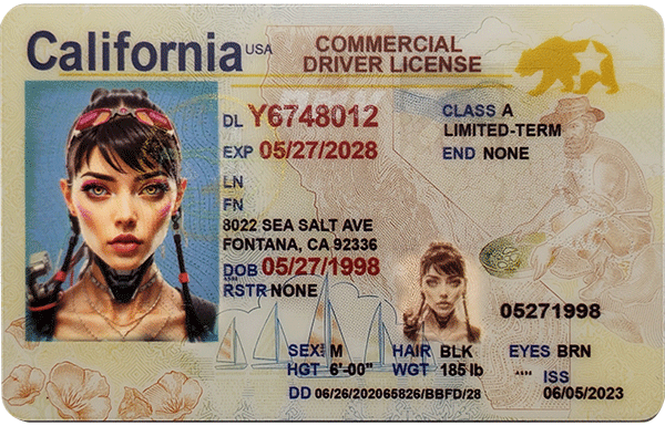 California Novelty CDL