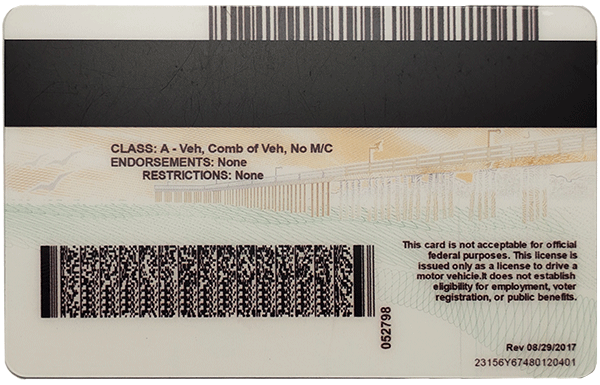 California Novelty CDL