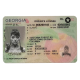Georgia Fake id front side