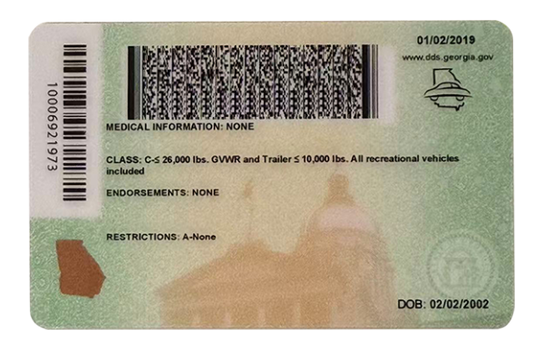 Upgrade Version Georgia Scannable ID