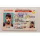 Illinois Fake id front side