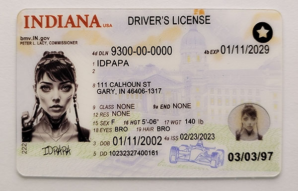 Indiana Fake IDs