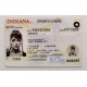 Indiana Fake id front side