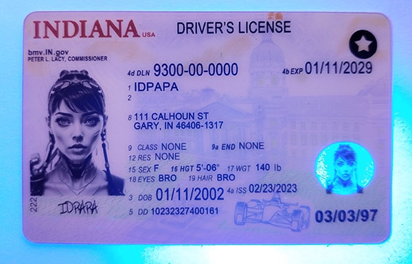 Indiana Fake IDs