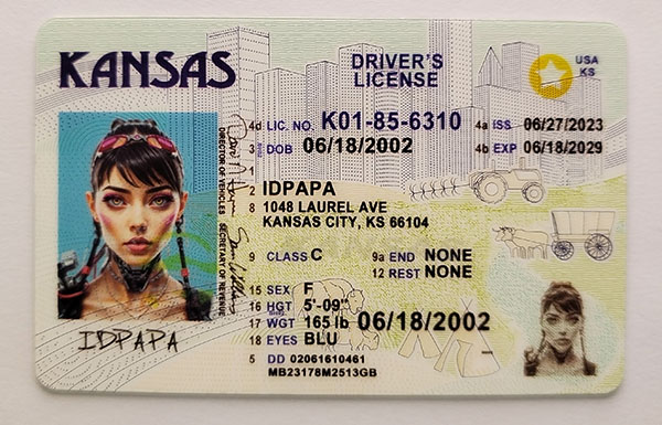 Kansas Fake IDs