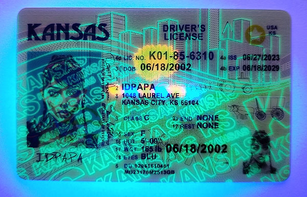 Kansas Fake IDs