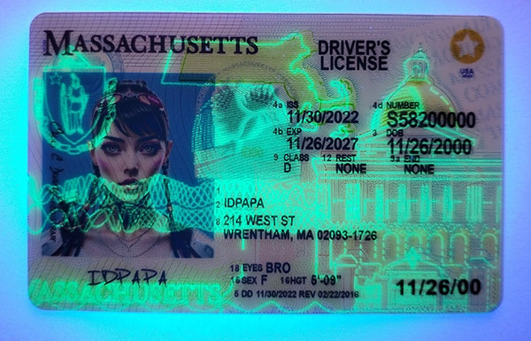 Massachusetts Fake IDs