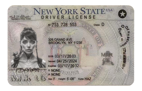 2025 New York Scannable ID