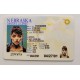 Nebraska Fake id front side