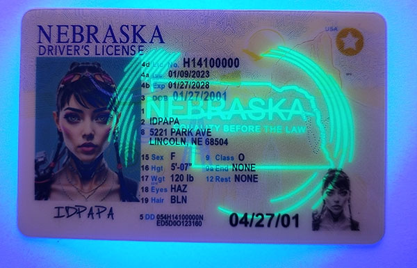 Nebraska Fake Dirvers Licence
