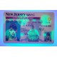 New Jersey Fake id front side