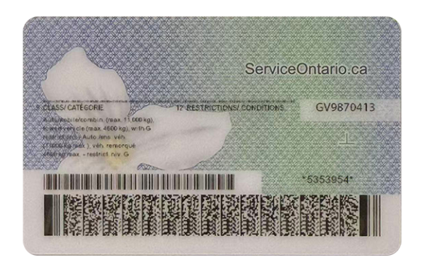 Upgrade Version Ontario Scannable ID