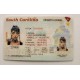 South Carolina Fake id front side