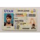 Utah Fake id front side